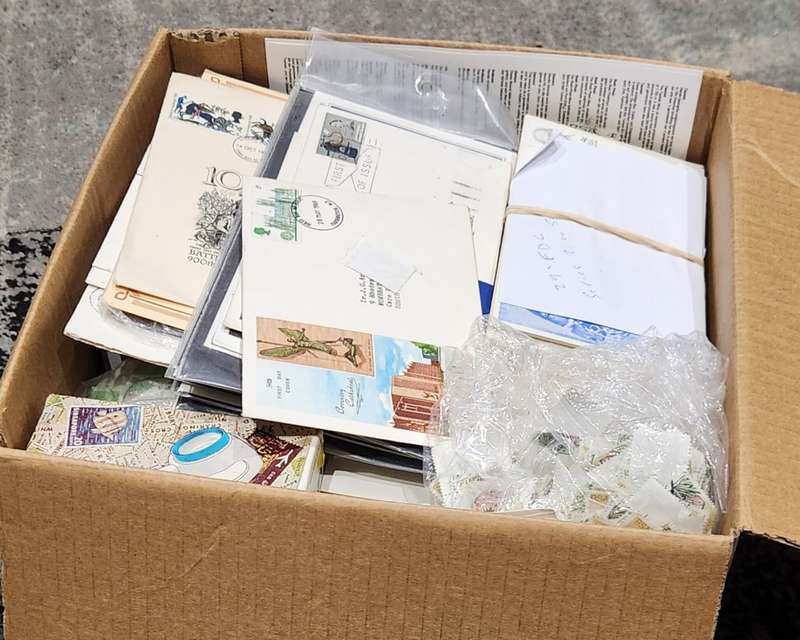 Stamp Goodies -Bits & Bobs mystery box - You WILL find value here (Stamps, Booklets, FDCs etc)